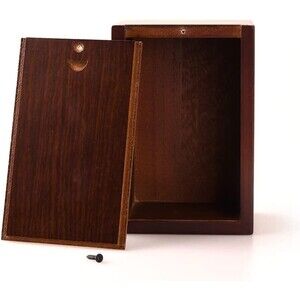 PCS Pet Memorial Wooden Urn Keepsake Ash Box